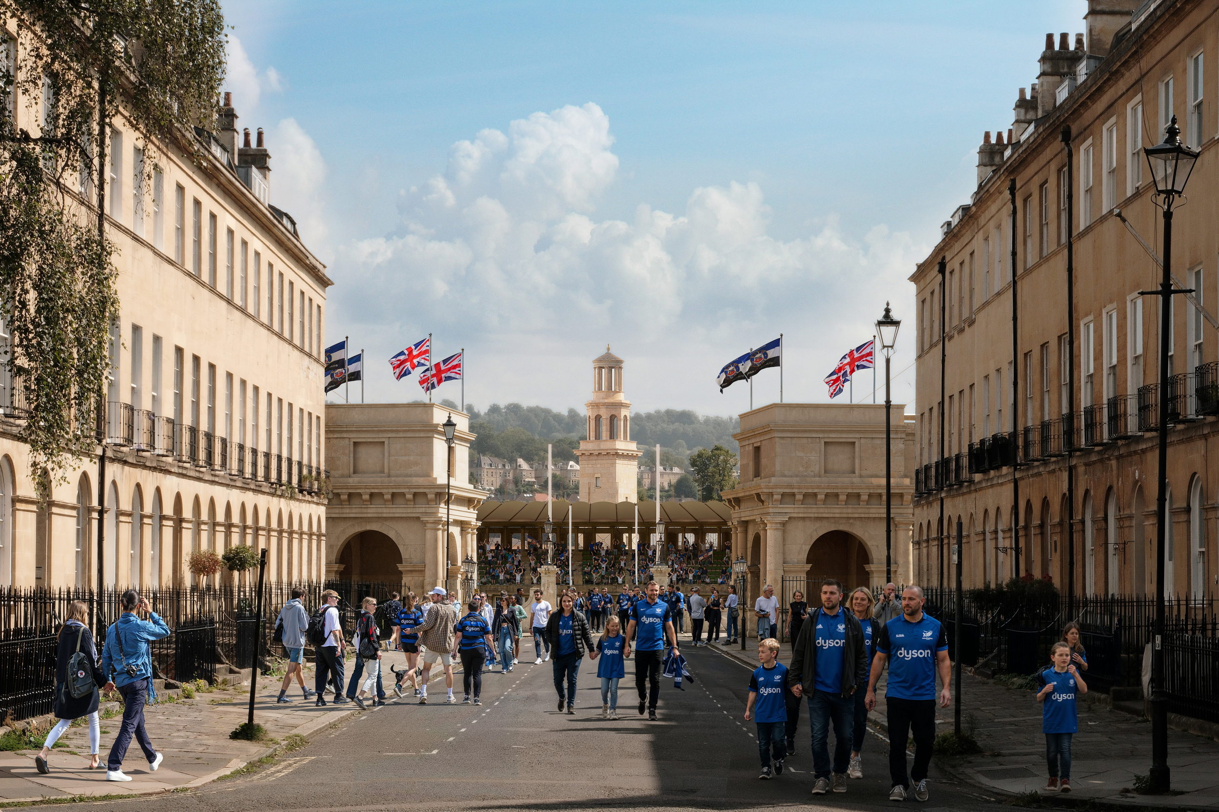 Bath Arena contextual view
